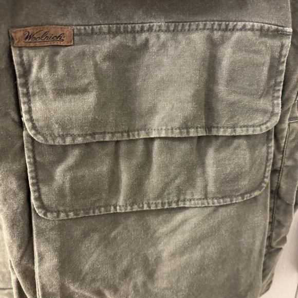 Woolrich Men’s Outdoor Fishing Utility Vest (L)- Military Green - Picture 6 of 11